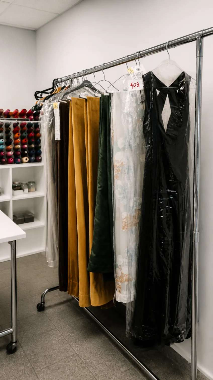 Rochii și textile fine curățate profesional
